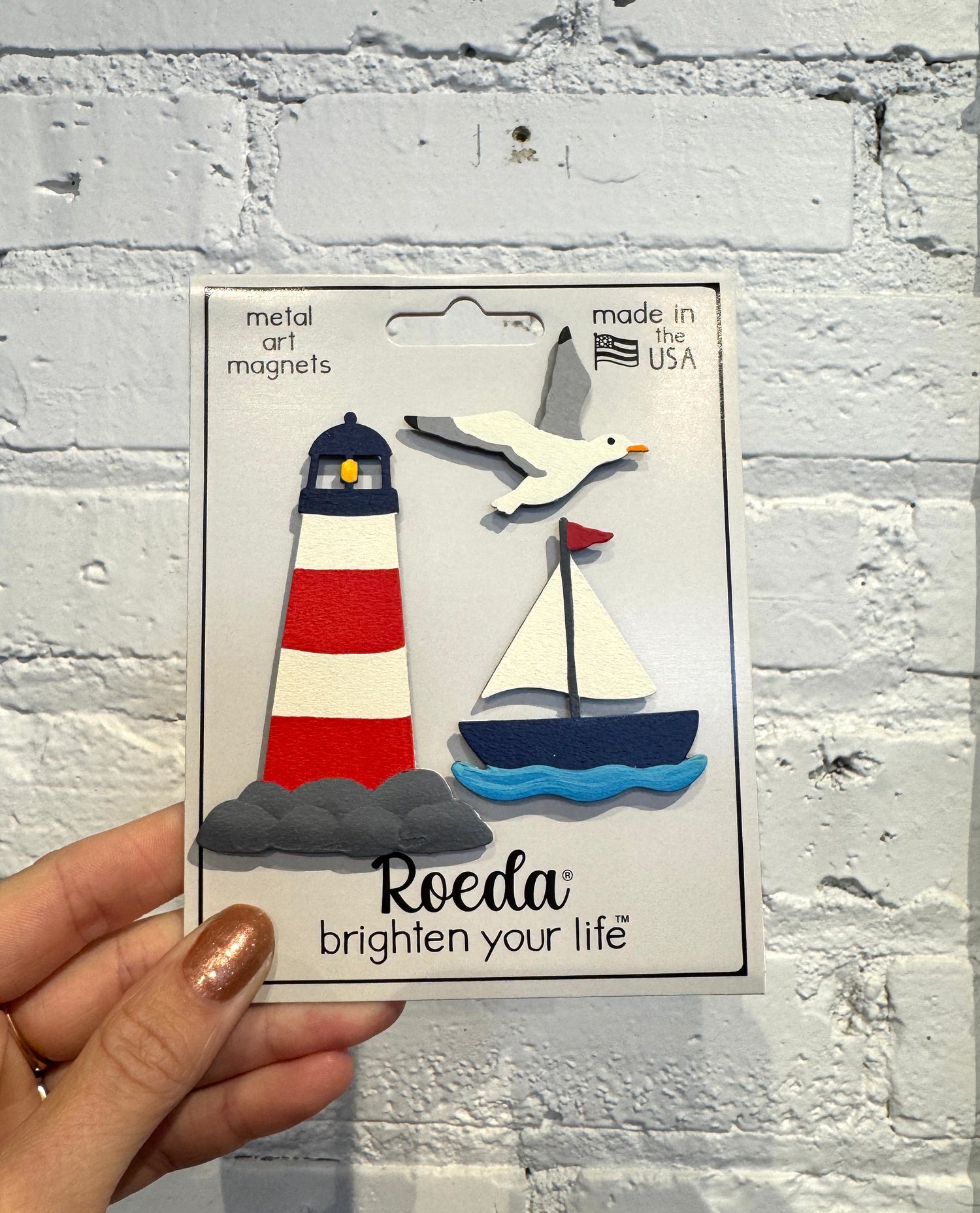 Lighthouse Magnets S/3