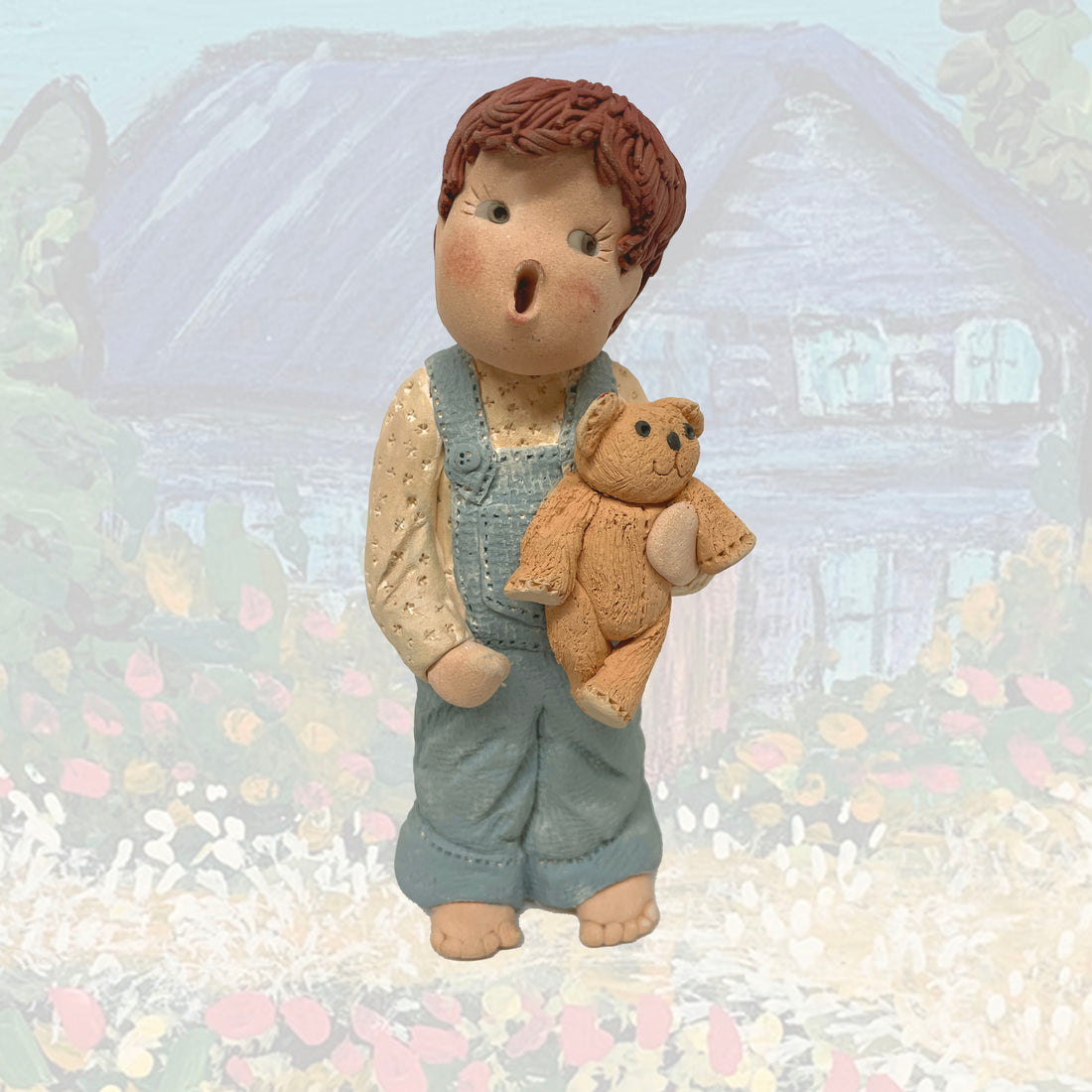 "Lucky" - Pottery by Carol Roeda