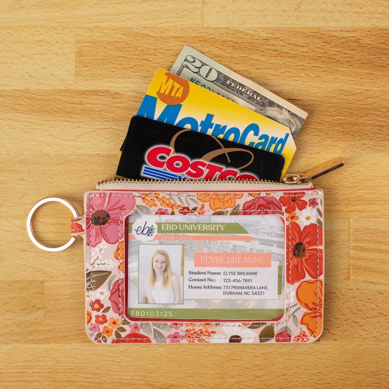 ID Holder - Rosewood Blooms