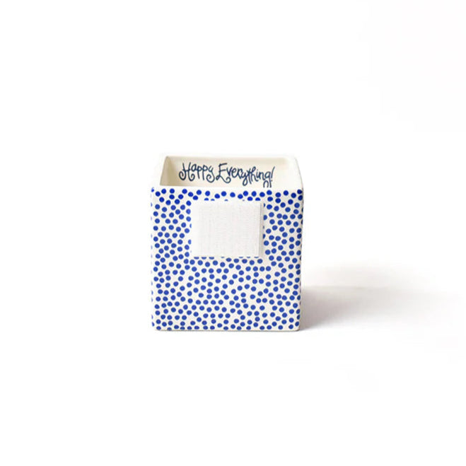 Indigo Small Dot Small Mini Nesting Cube