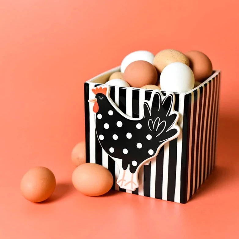 Polka Dot Chicken Mini Happy Everything Attachment