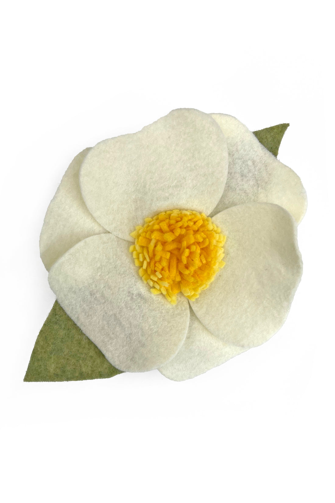 Mondaufgangs-Pfingstrose aus Filz