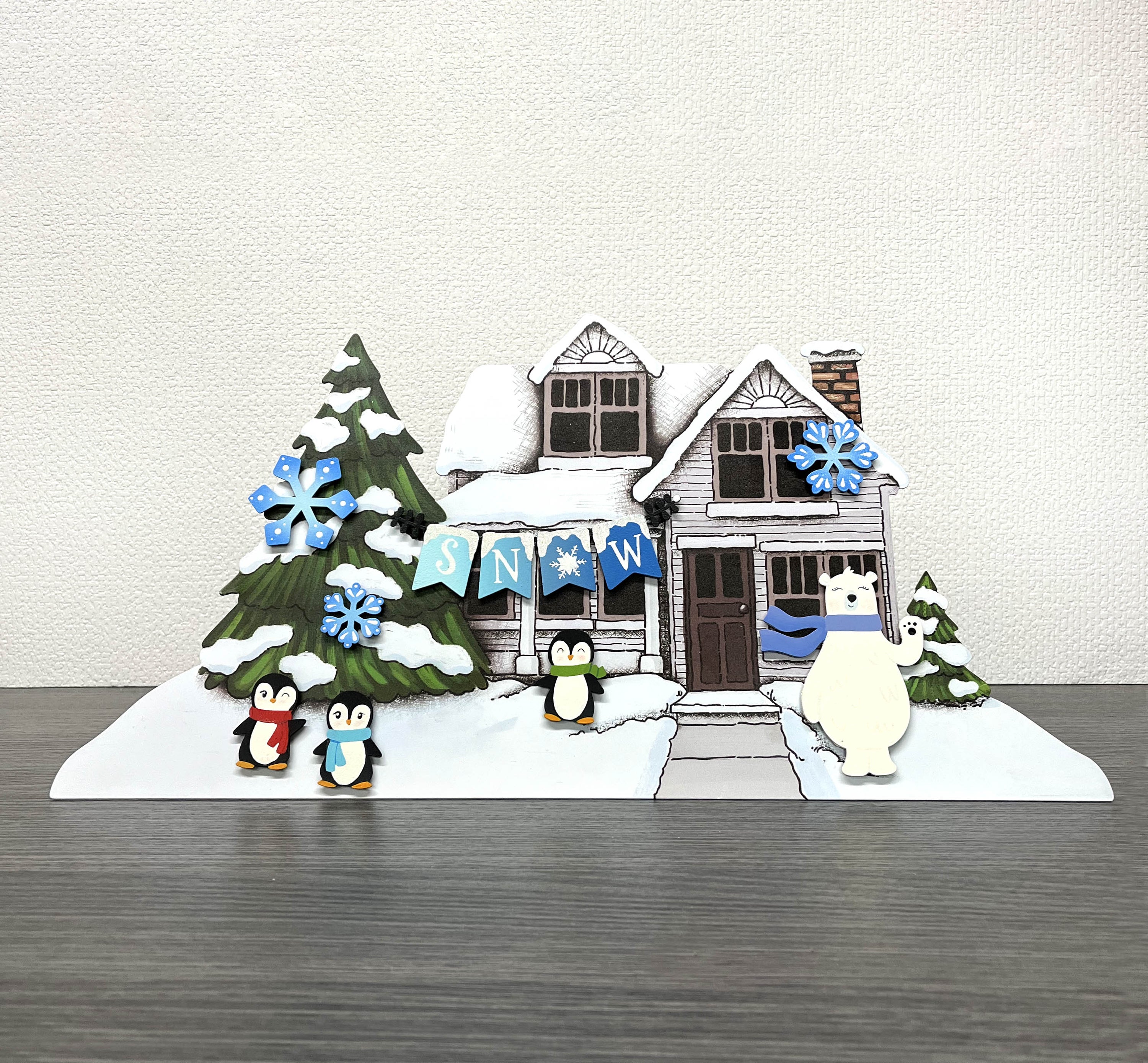 Snowflake Magnets S/3