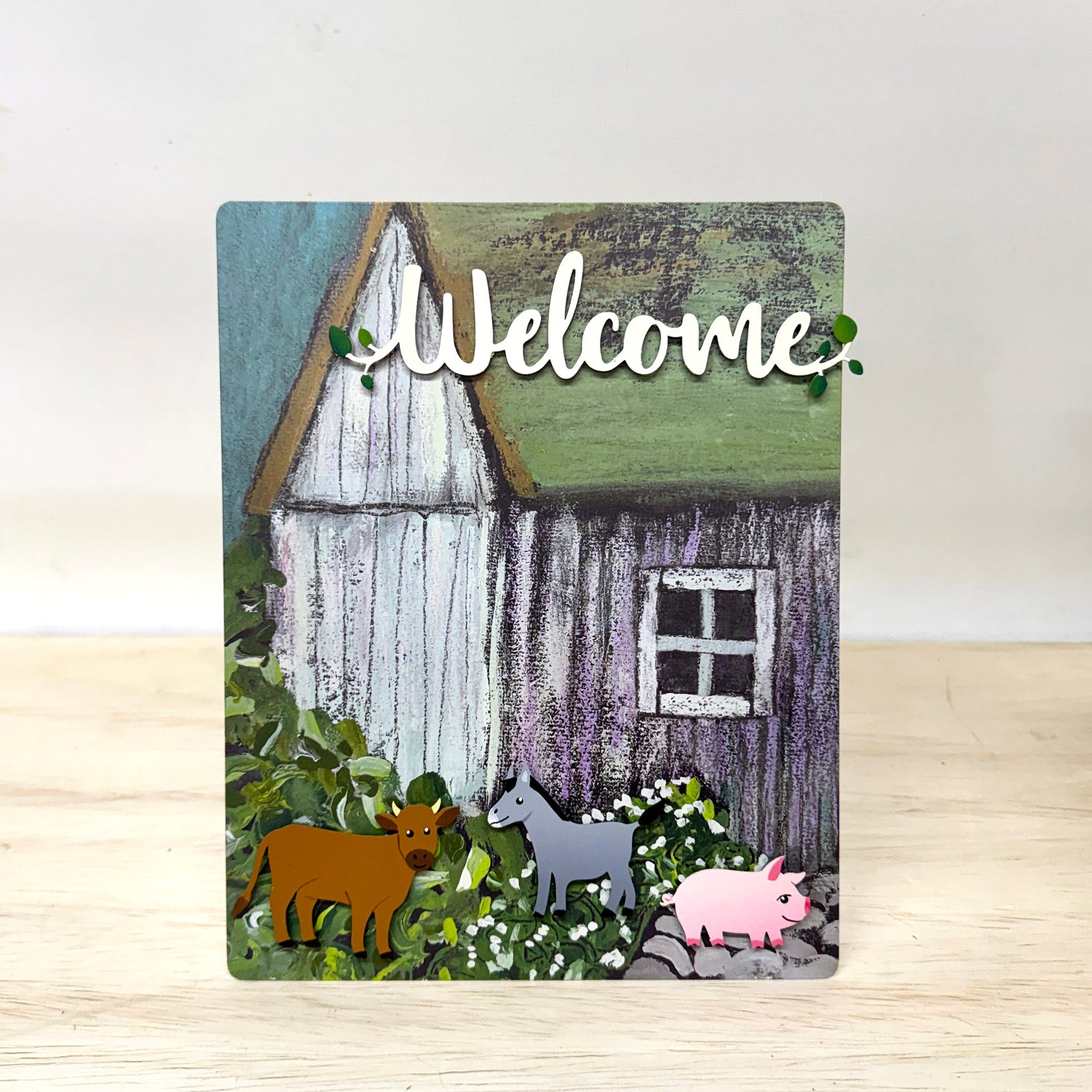 Magnetische Kunstszene – Scheune