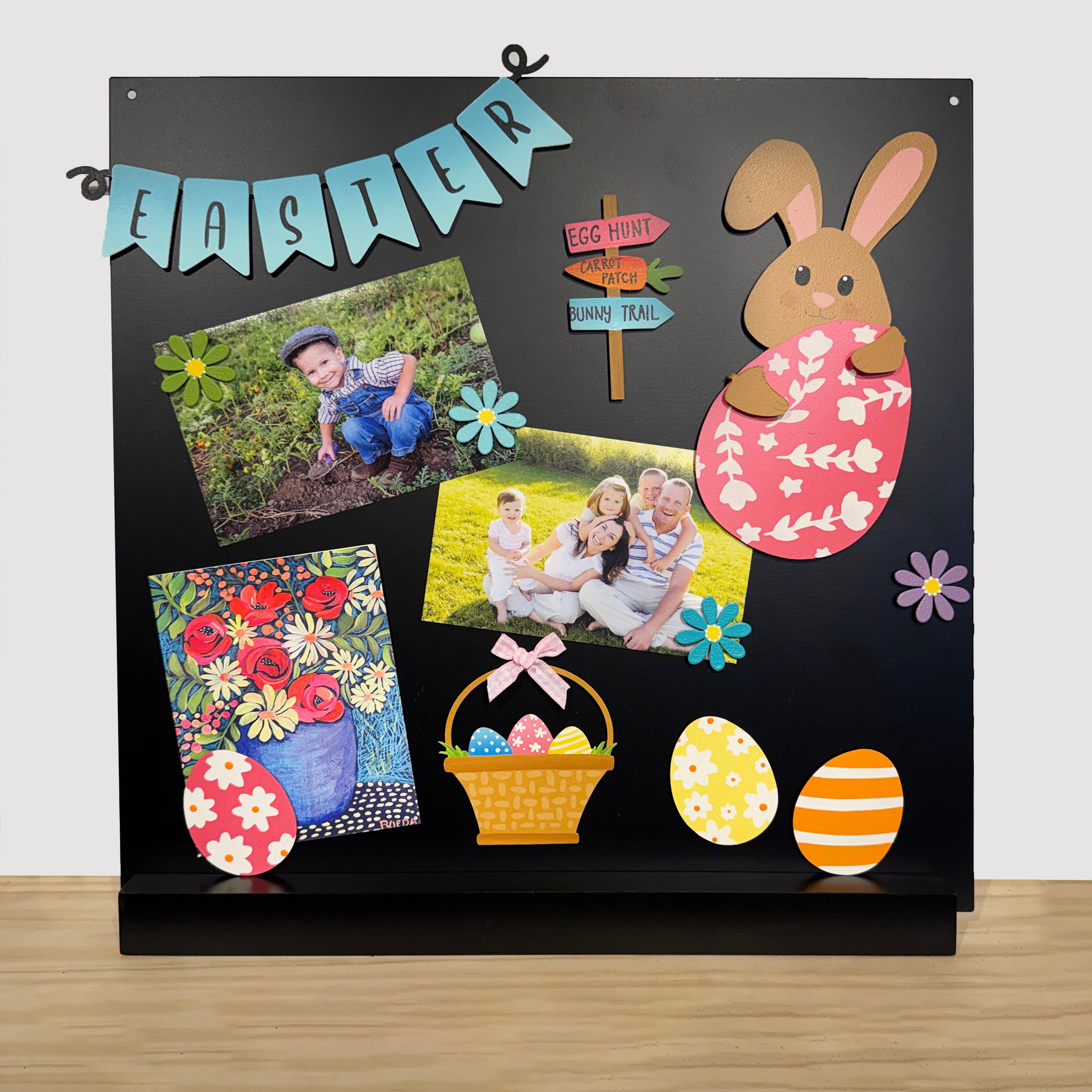 "Easter" Wreath Kit Magnets S/4