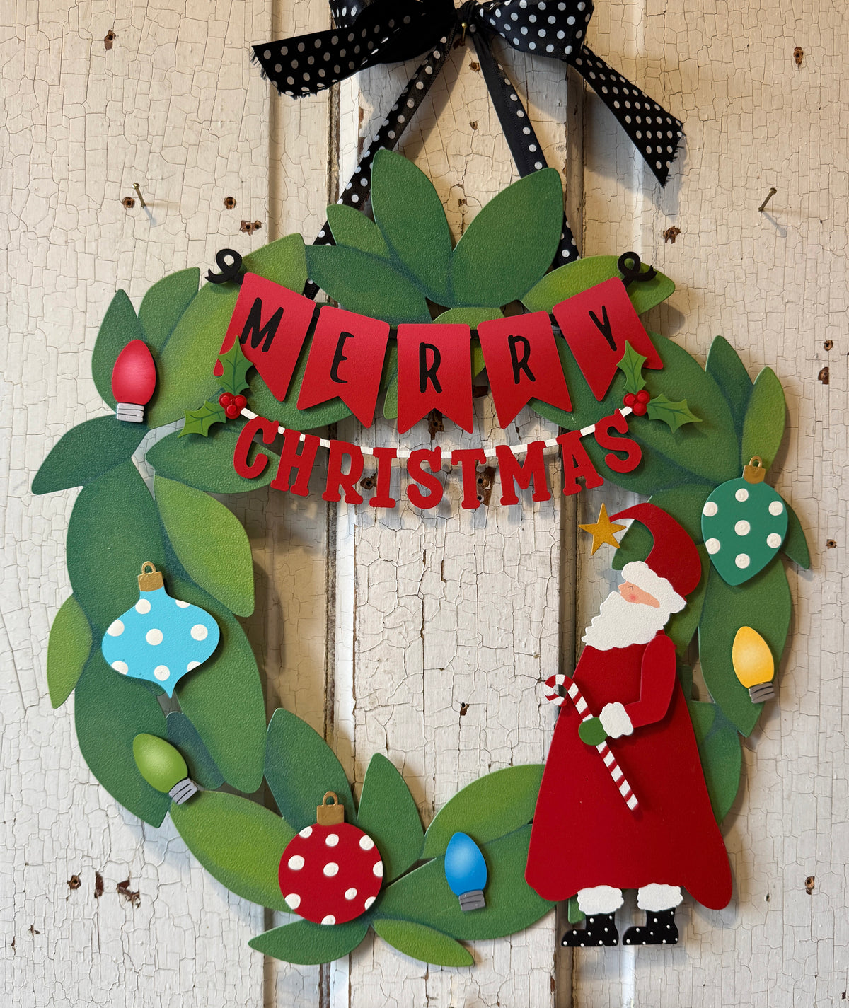 Christmas Banner Magnet (9.8"w)