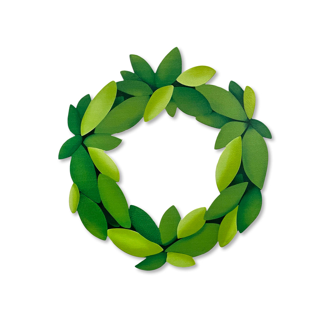 Magnetischer Art Pop-Kranz für jeden Tag