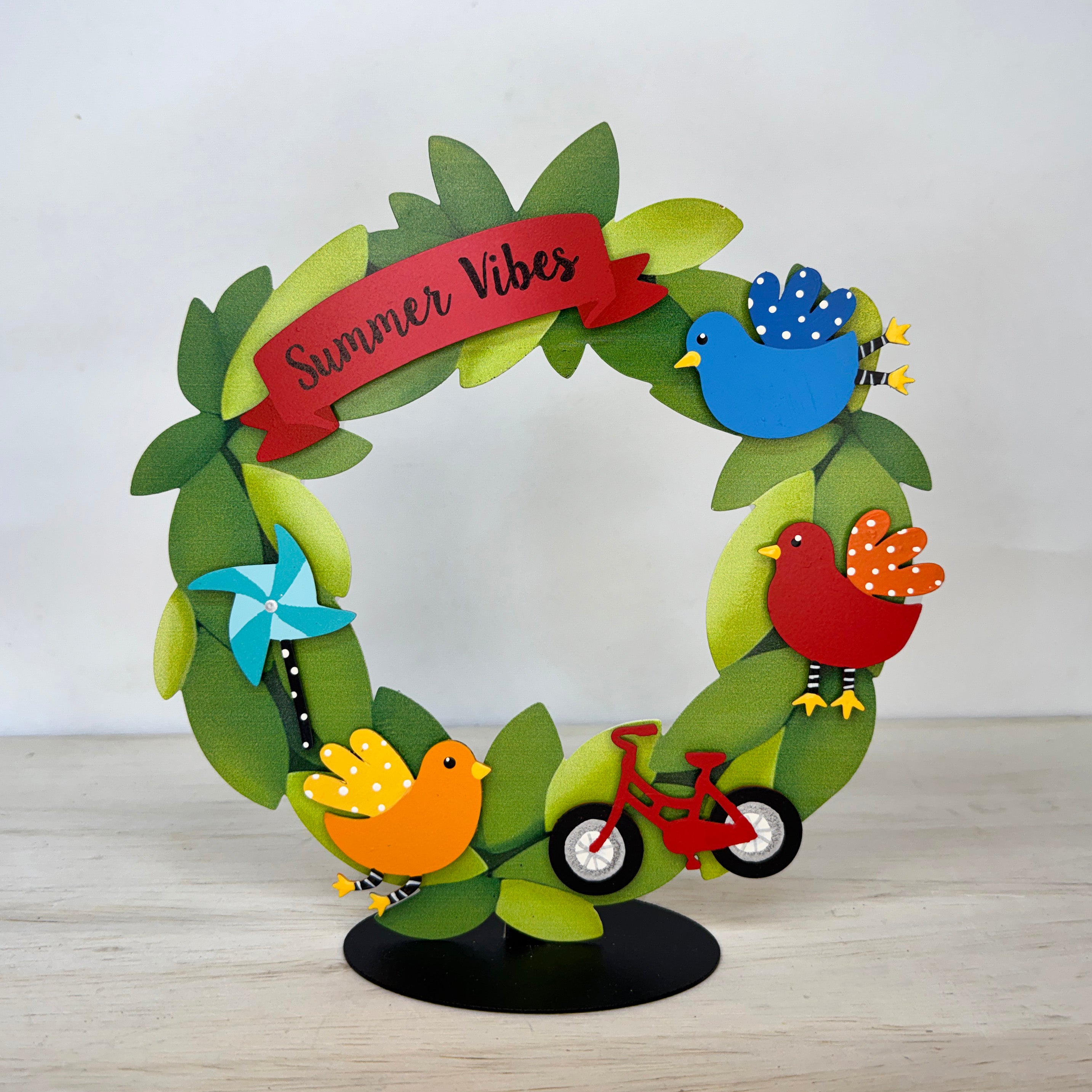 "Summer Vibes" Banner Magnets S/3