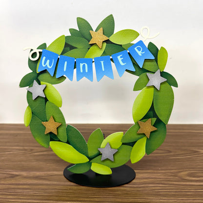 Festive Star Magnets S/6 Gold/Silver