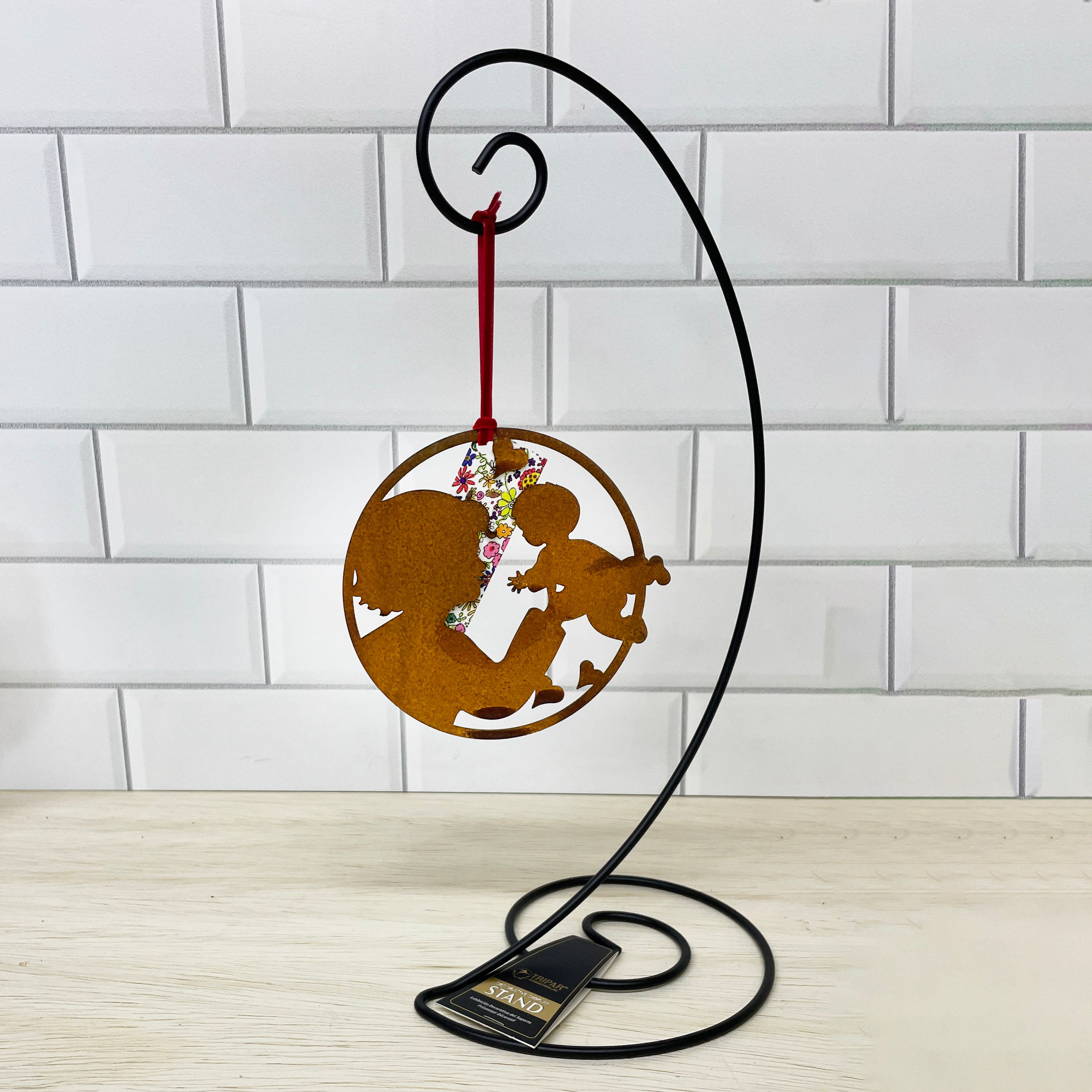 Spiral Wire Ornament Stand (2 sizes)