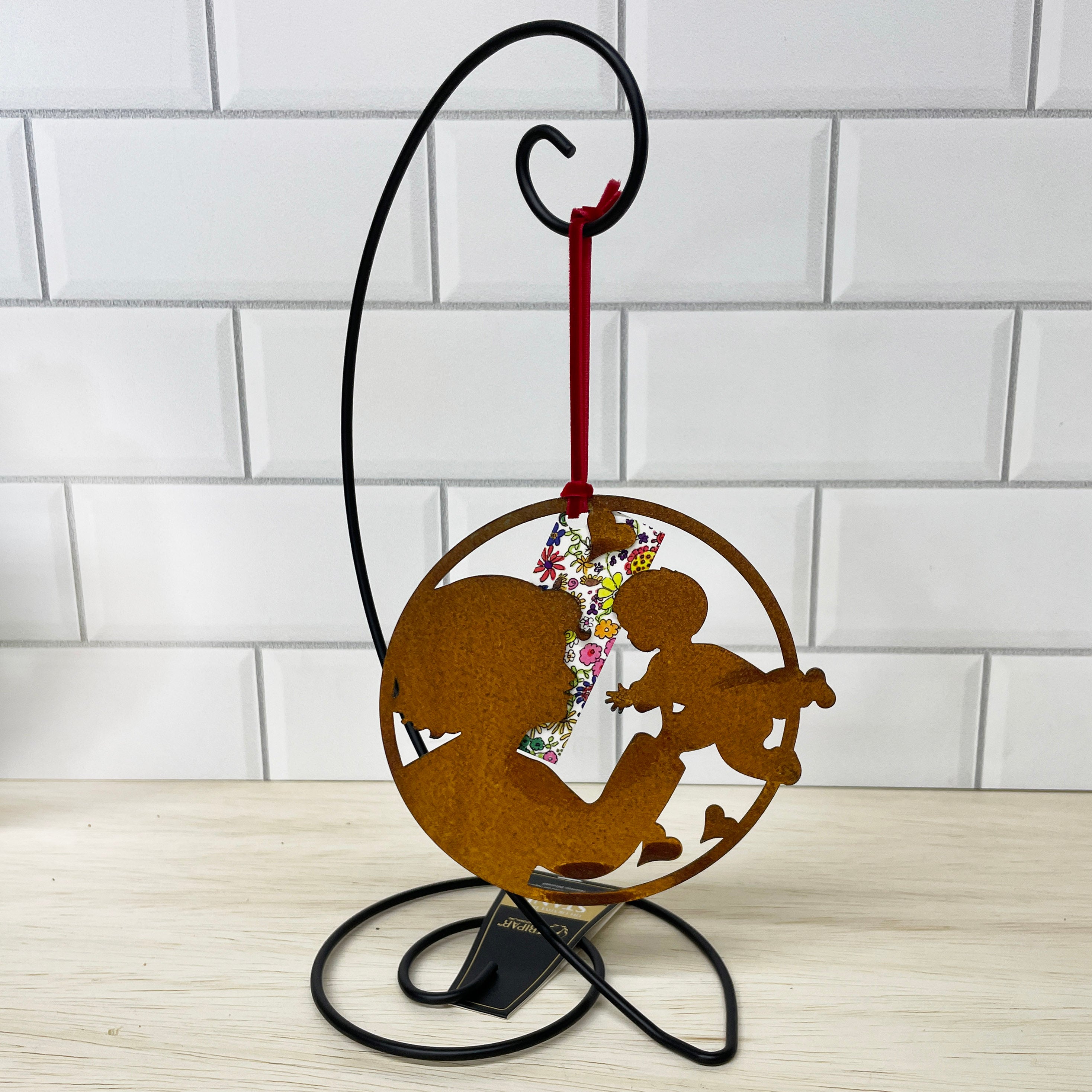 Spiral Wire Ornament Stand (2 sizes)