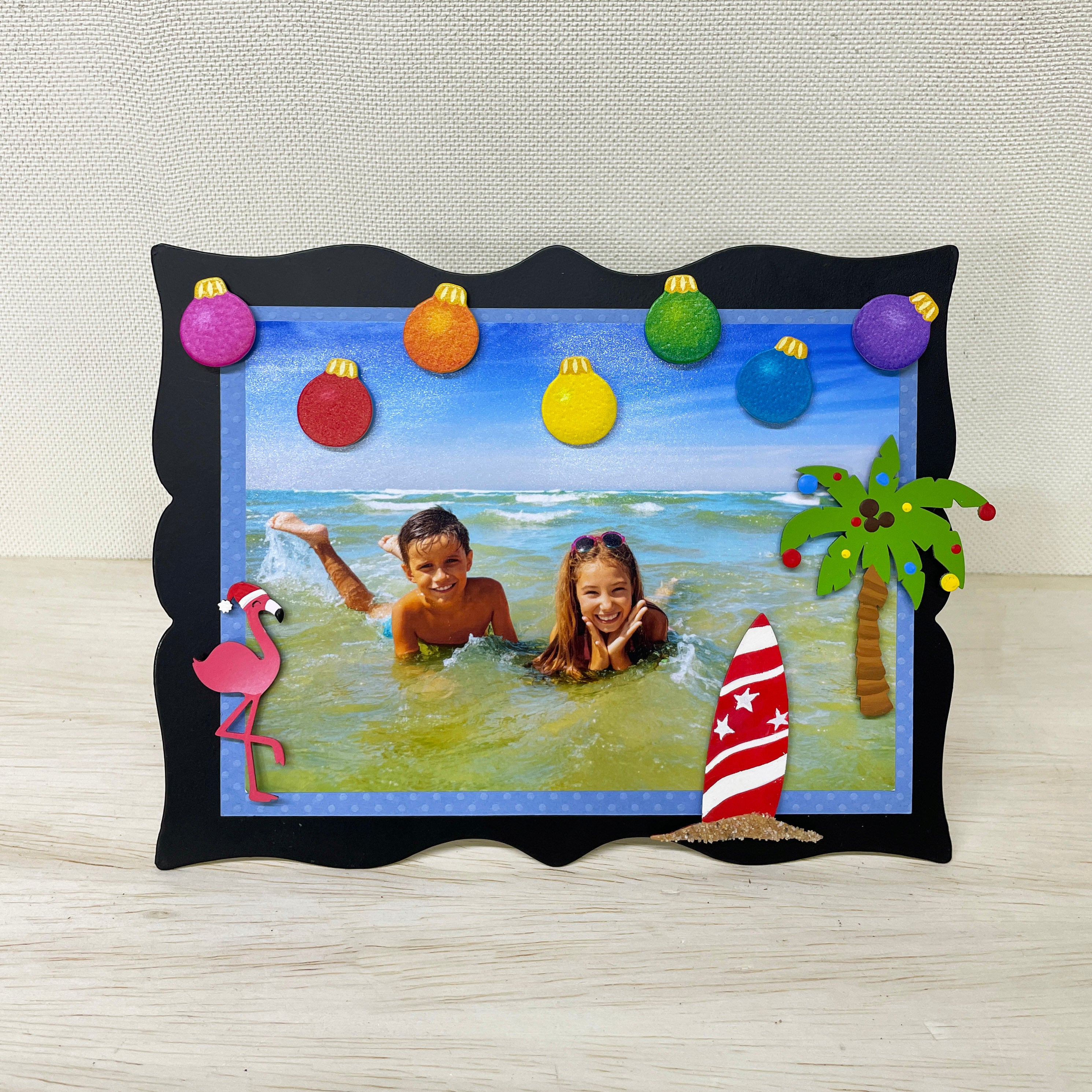 Tropical Christmas Magnets S/3