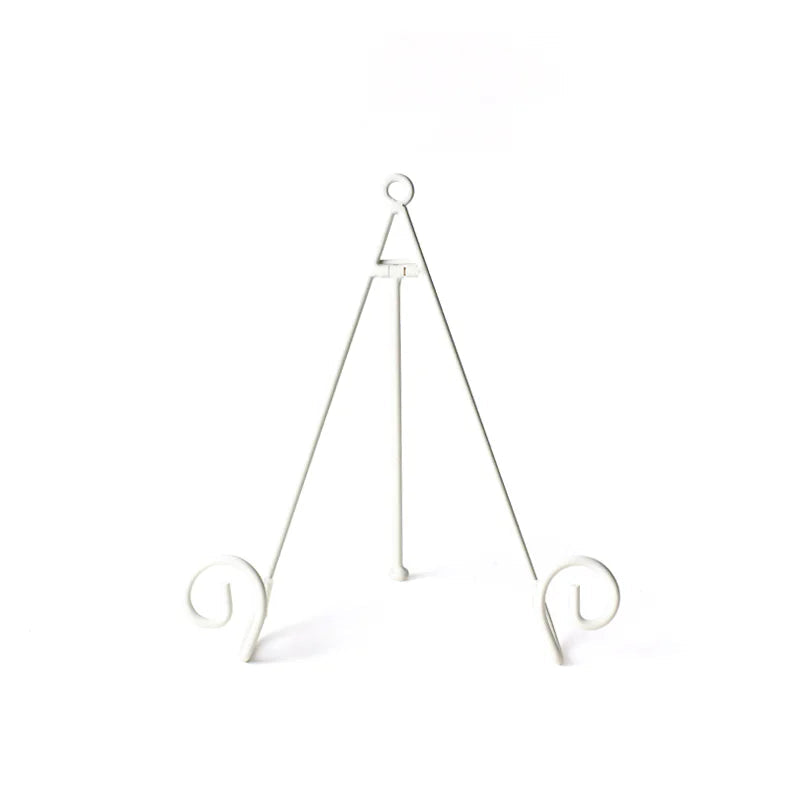 White Swirl Plate Stand - Happy Everything Attachment