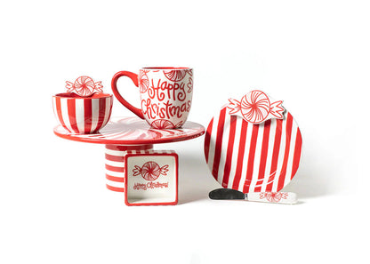 Peppermint Embellishment Bowl - Happy Everything