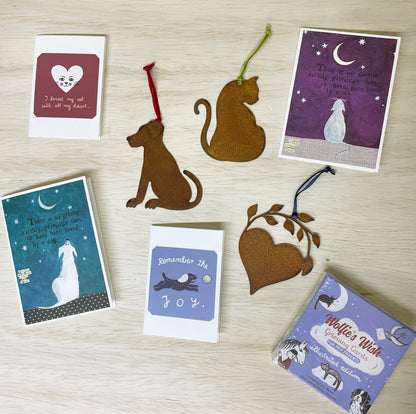 Illustrated Pet Loss Grieving Cards