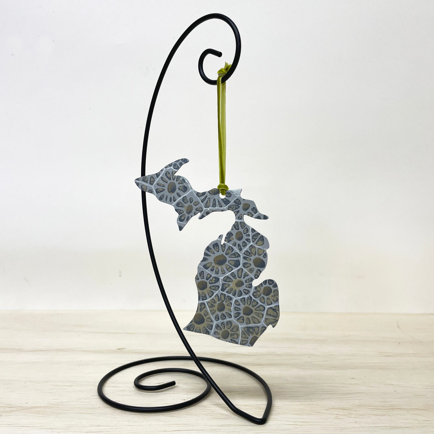 Michigan LP/UP Petoskey Ornament