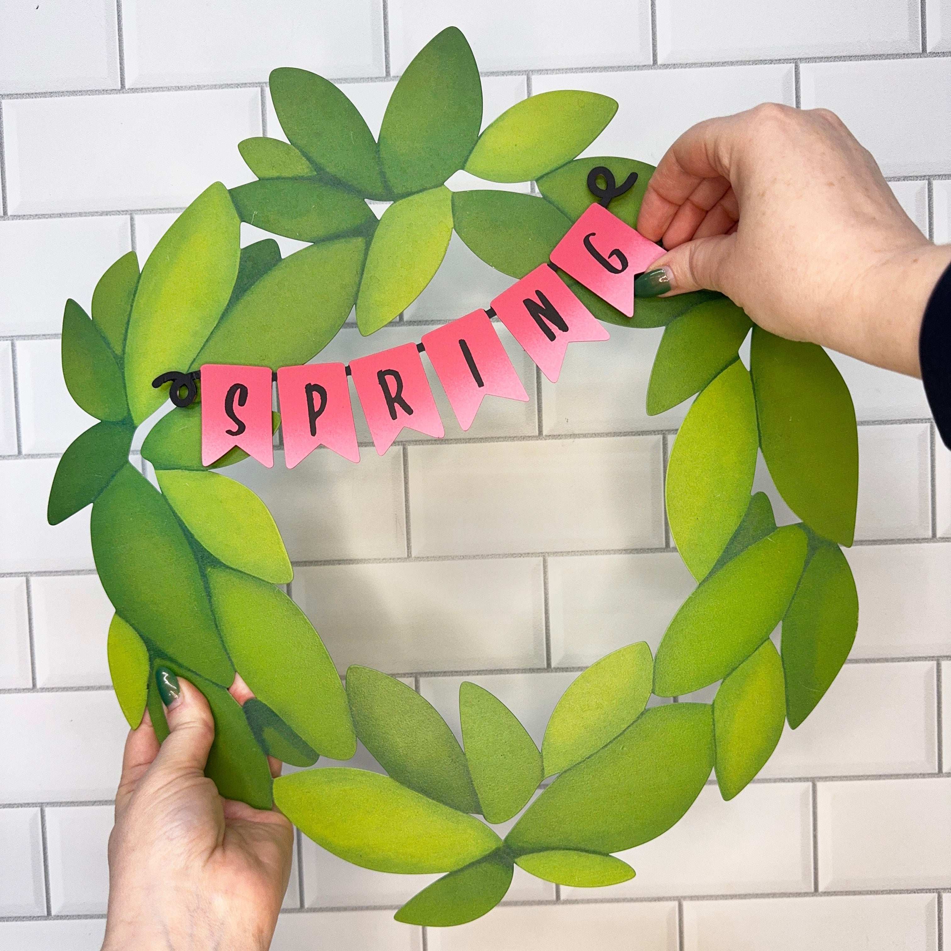 Everyday Wreath Magnetic Wall Art - 16"