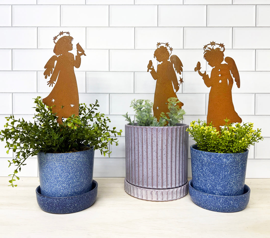 Butterfly Blessings Plant Pick 9"