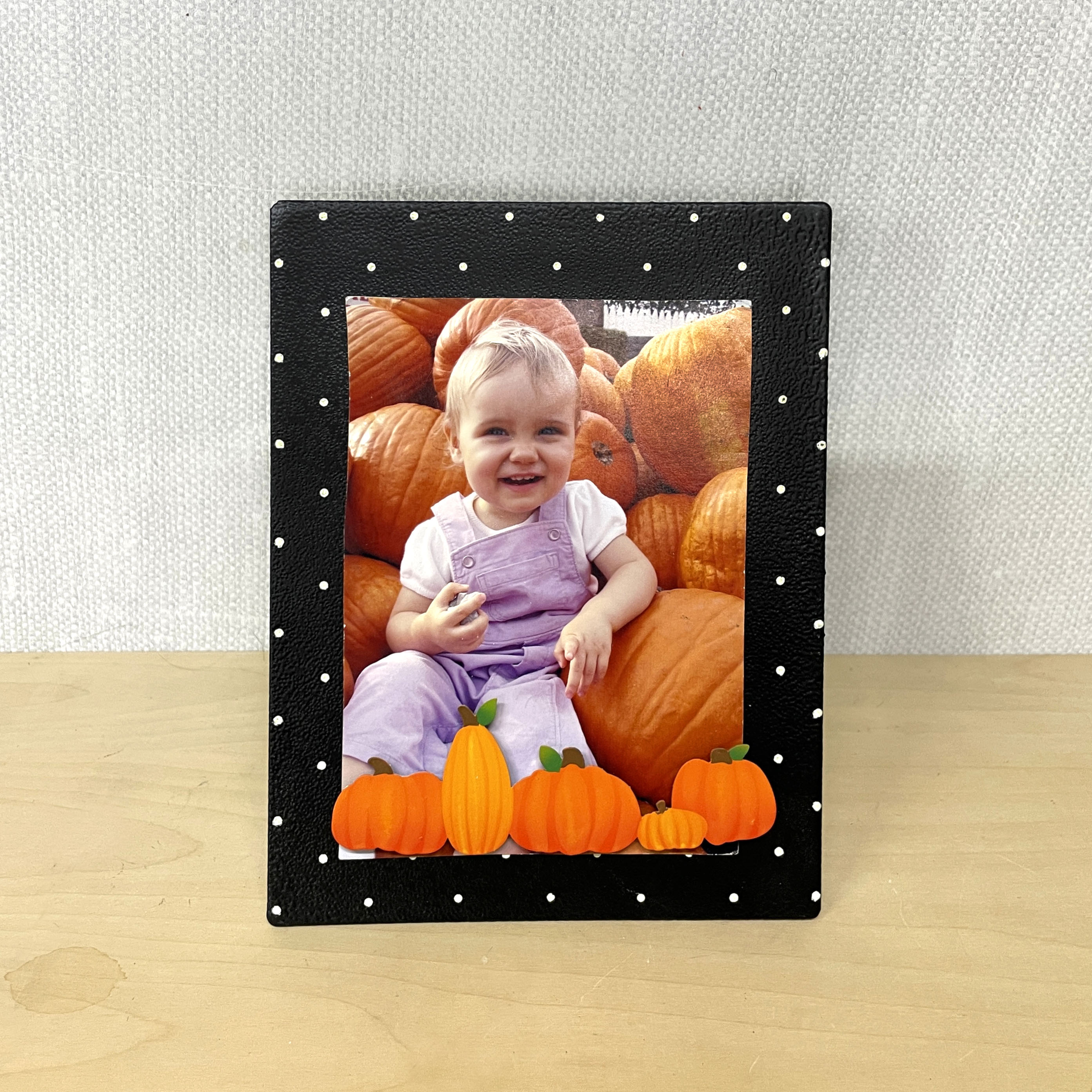 Pumpkin Border Magnet