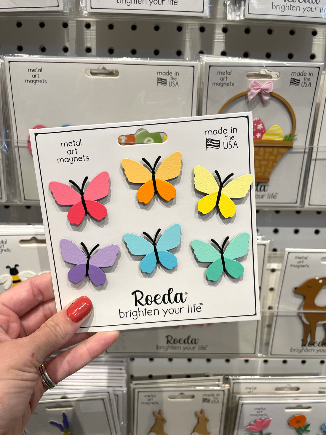 Butterfly Magnets S/6