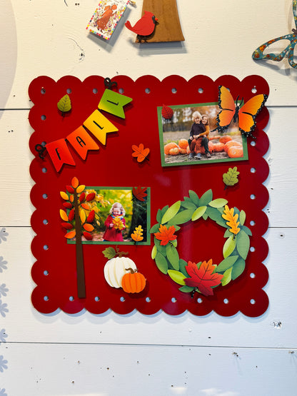 Folk Art Tree Magnet