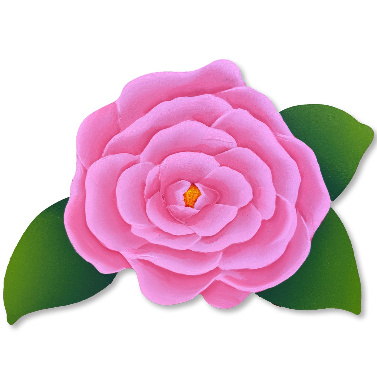 Rose Wall Art - Pink