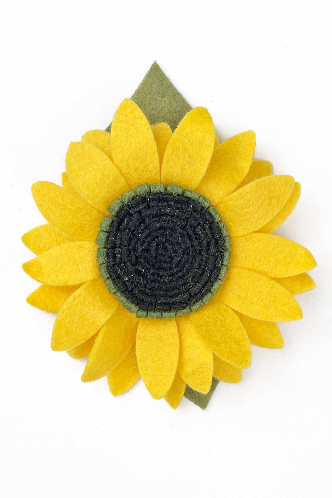 Sonnenblume aus Filz