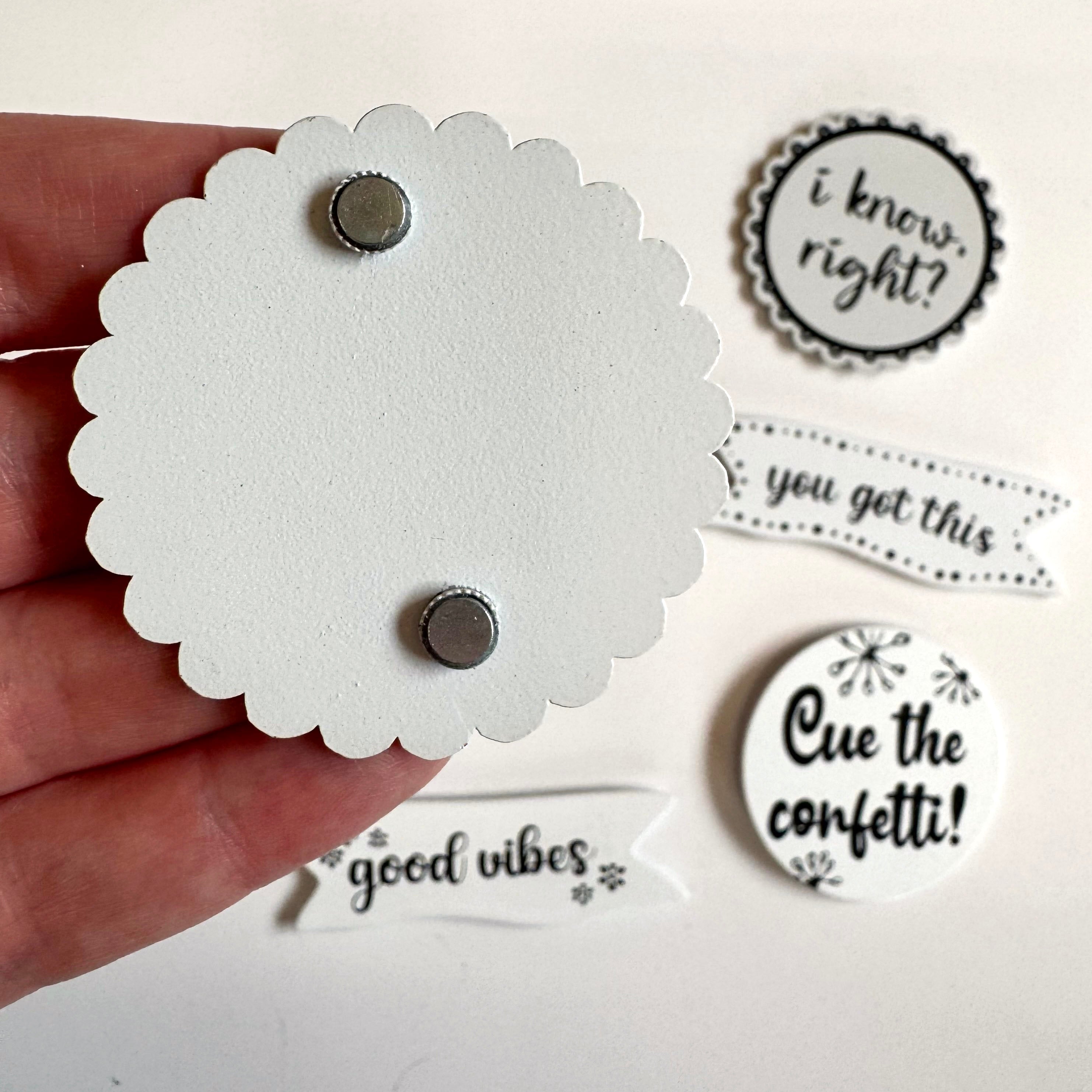 Cue the Confetti! Magnet