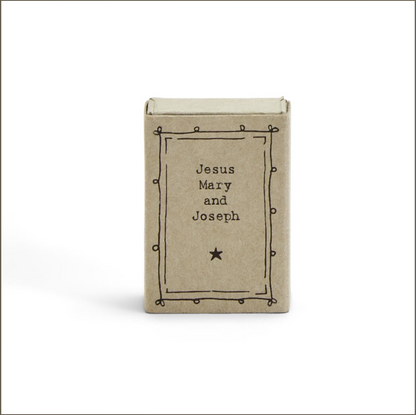 3 Pc. Nativity Matchbox