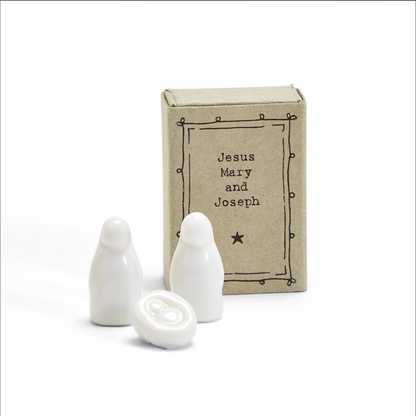 3 Pc. Nativity Matchbox