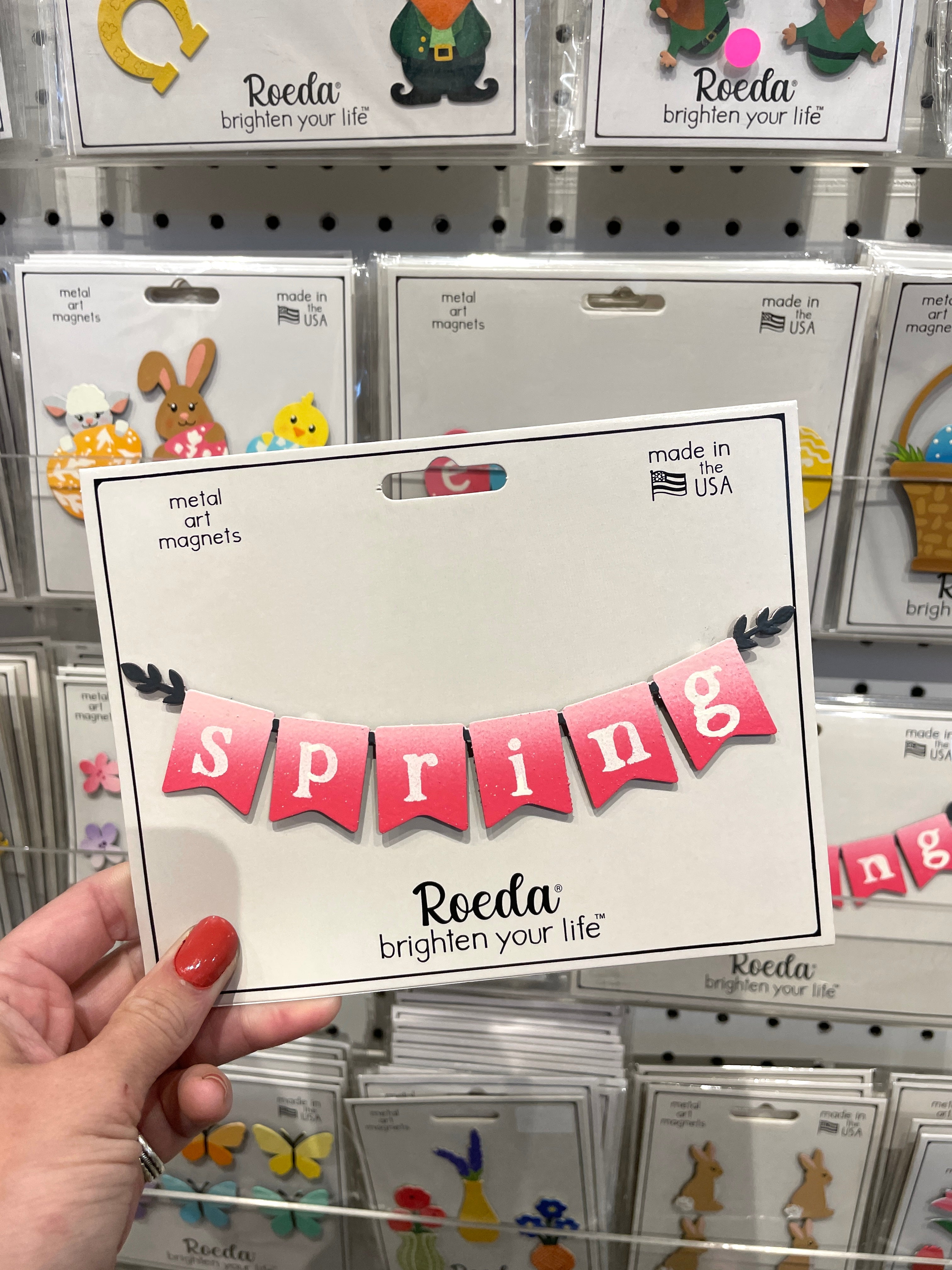 Bannermagnet „Frühling“.