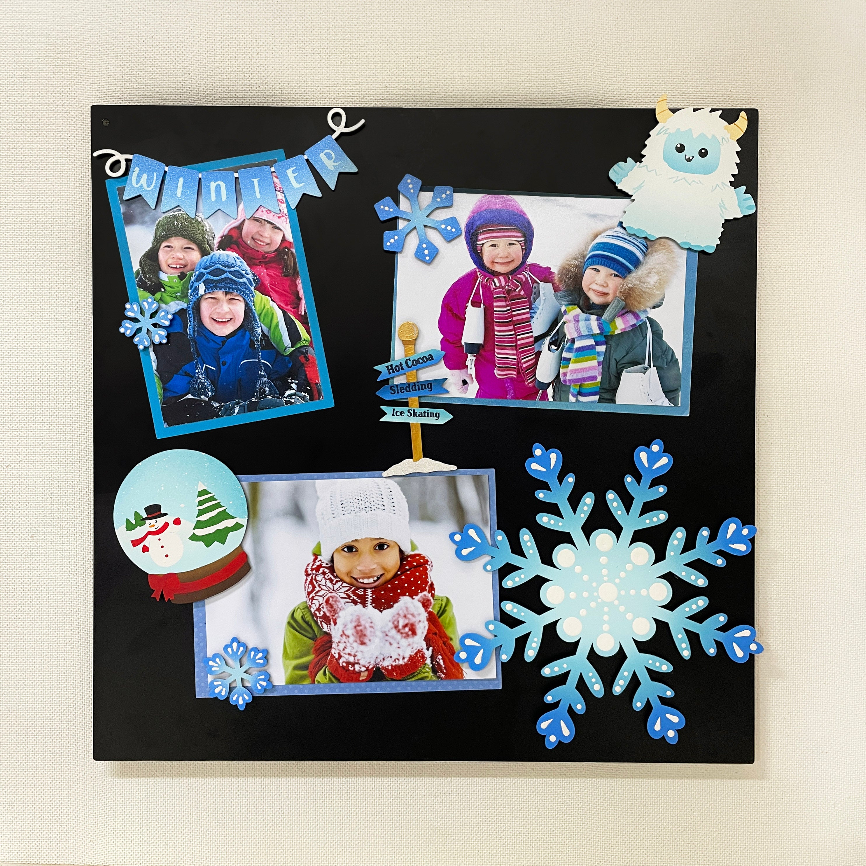 Winter Signpost Magnet