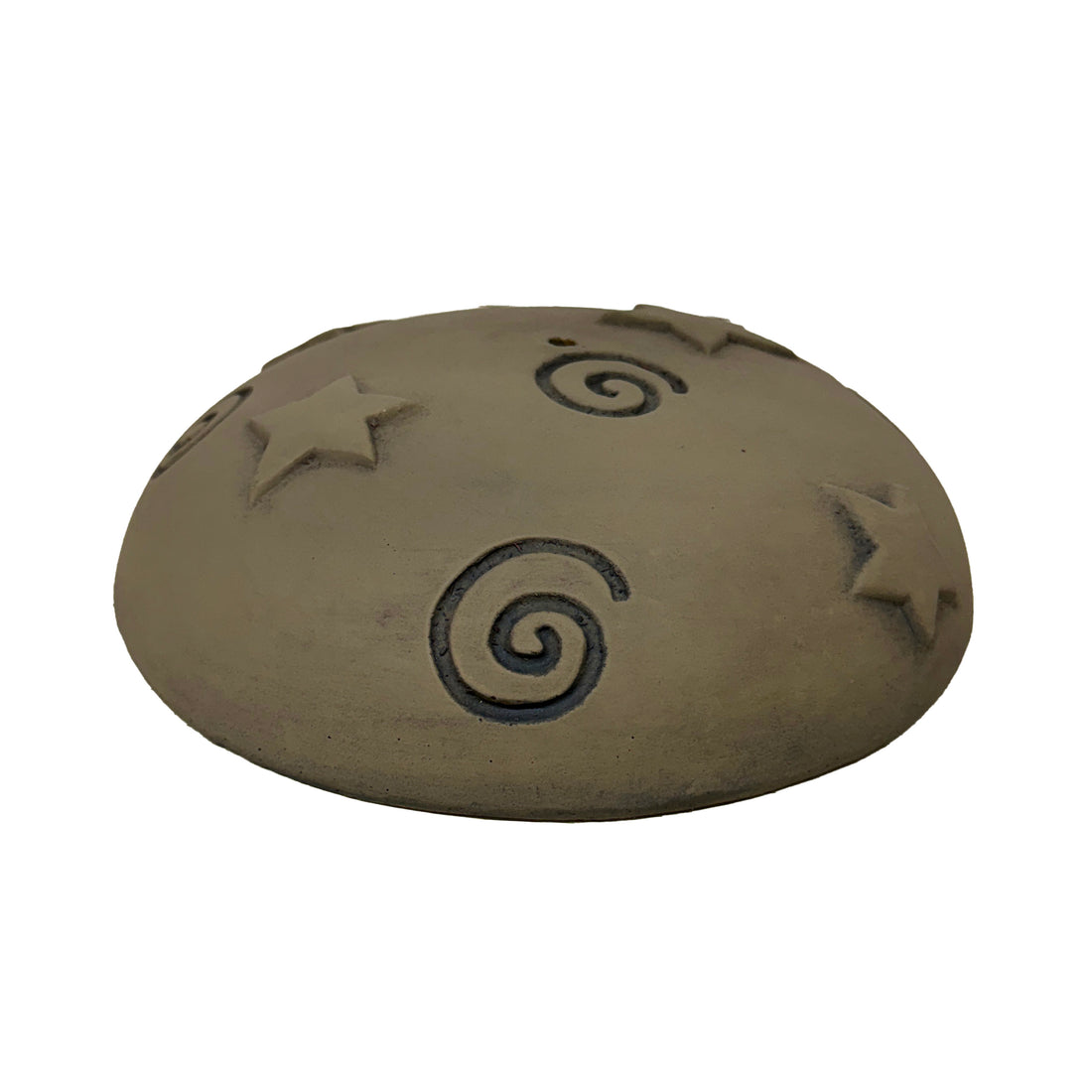 Stars &amp; Swirls Concrete Garden Stake Base