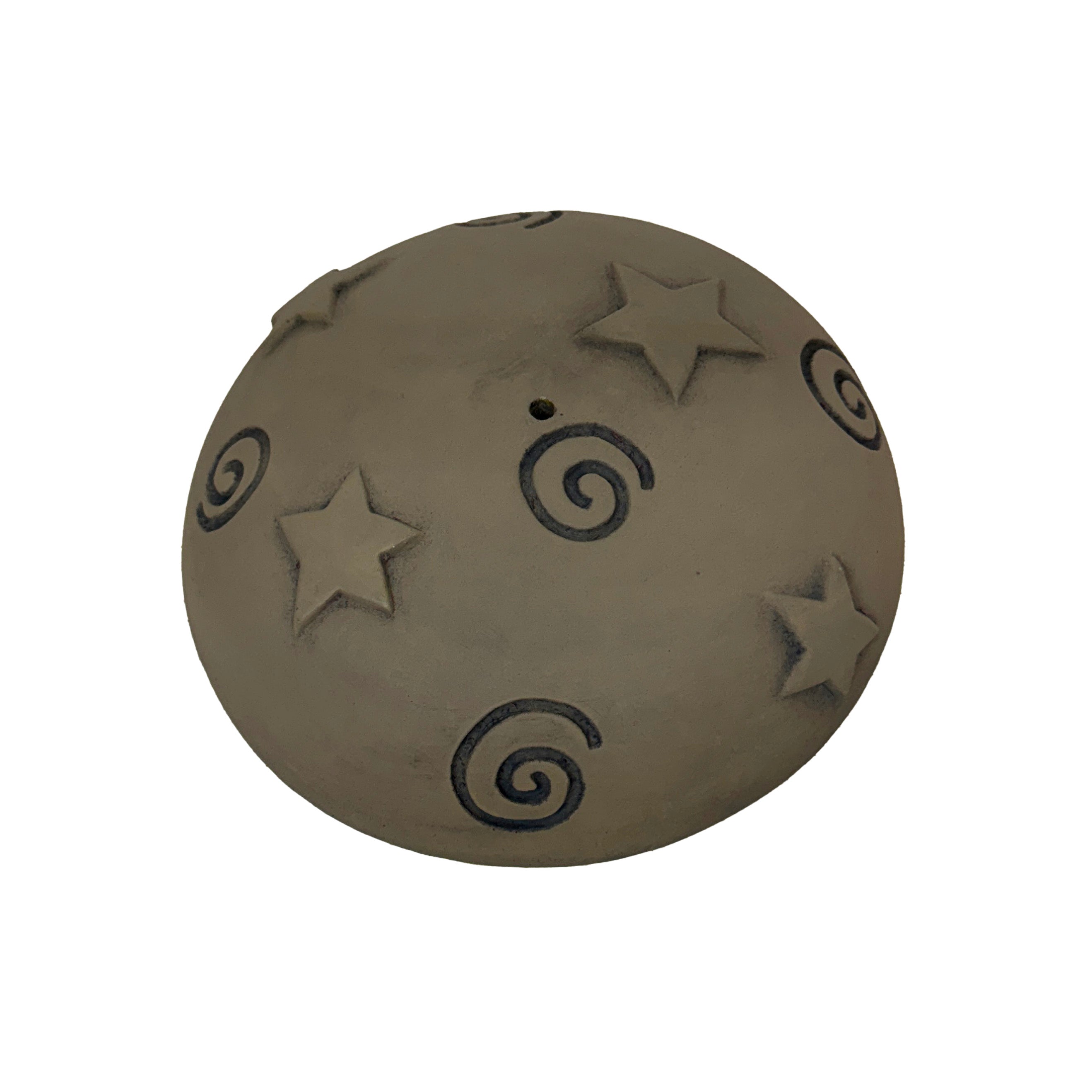 Stars &amp; Swirls Concrete Garden Stake Base
