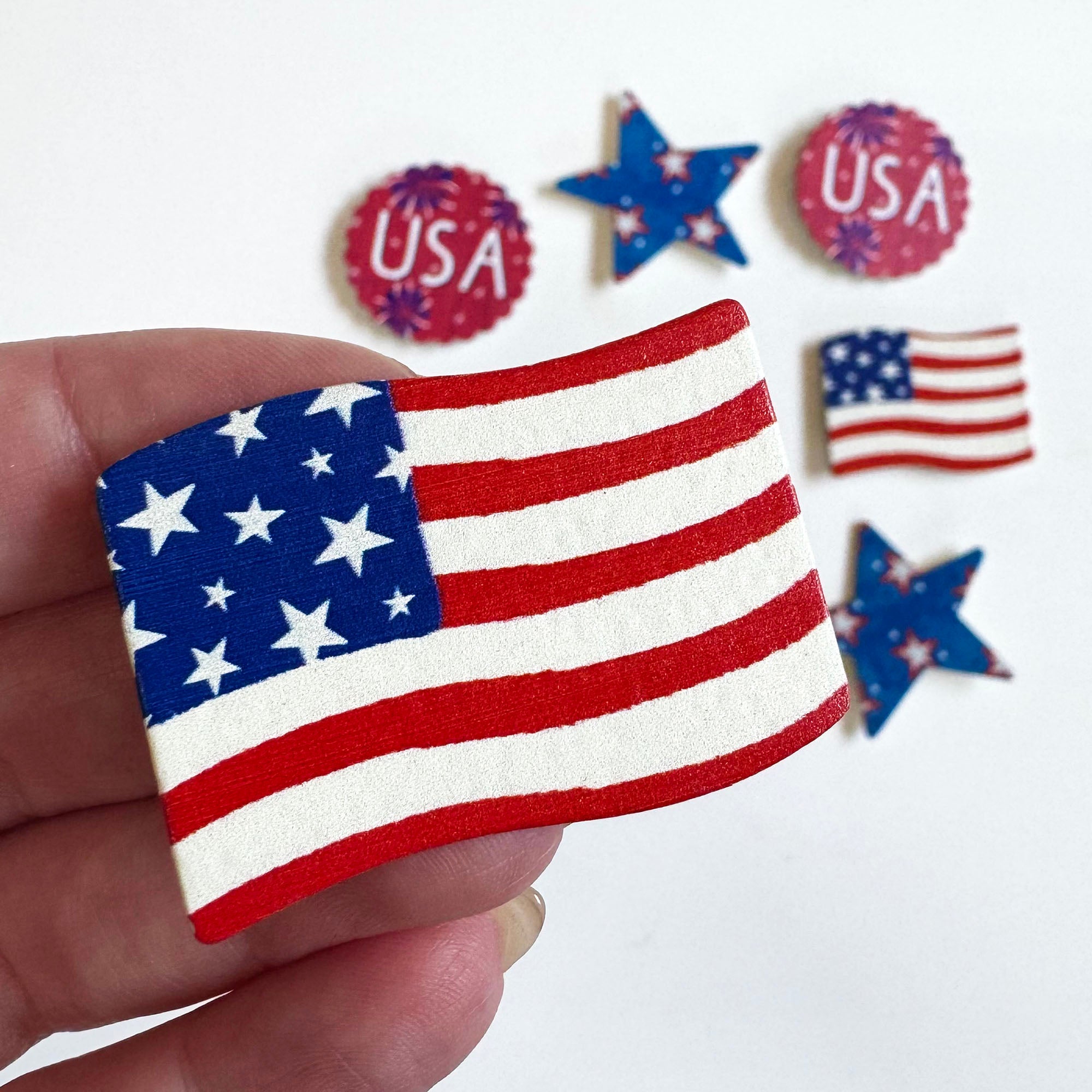 American Flag Magnet