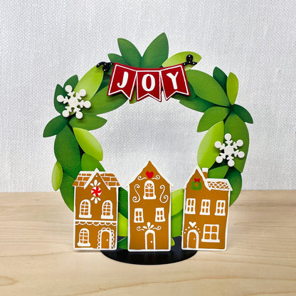 Gingerbread House Mini Art Pop Magnets S/3