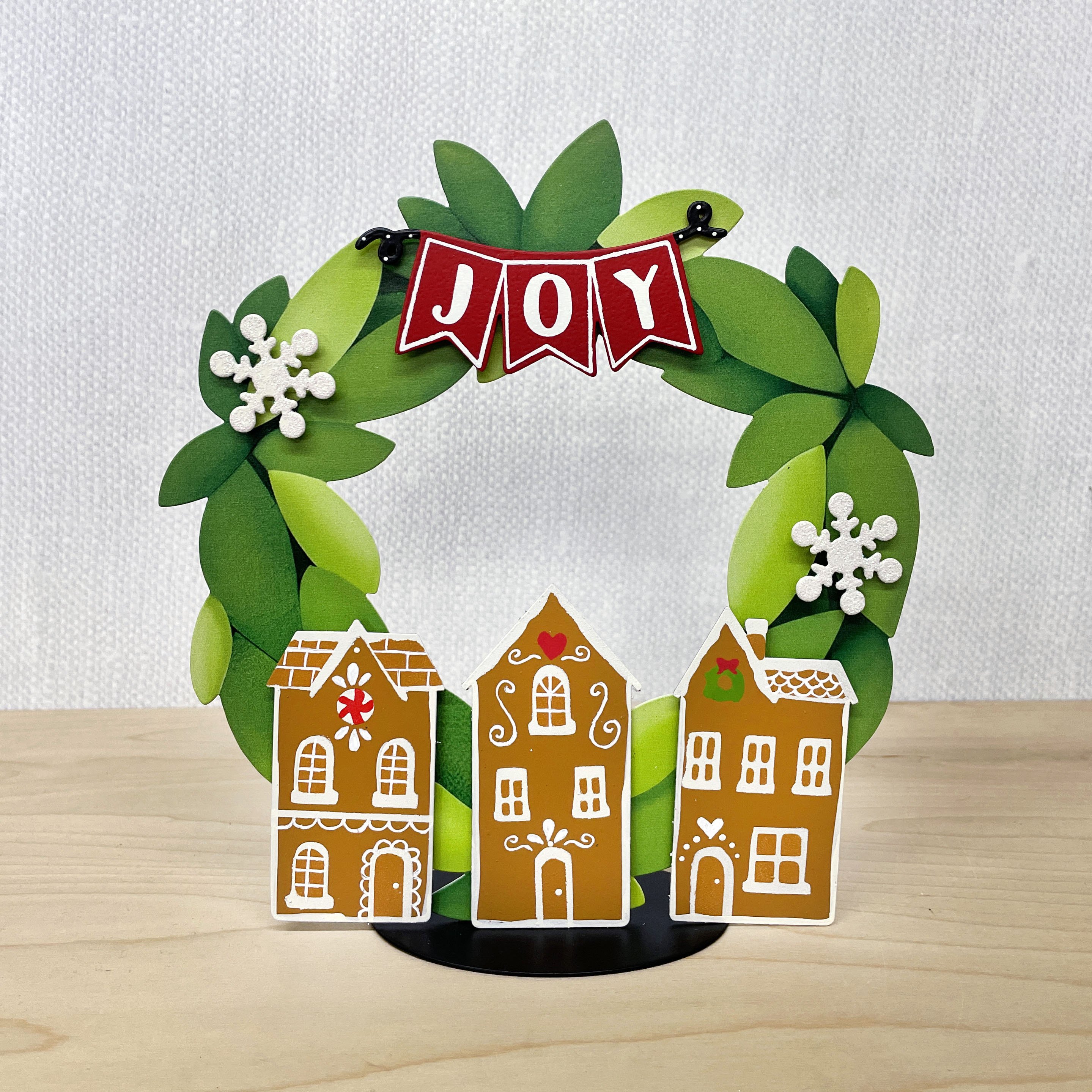 Joy Banner w/ Snowflake Magnets S/3 (3.5"w)