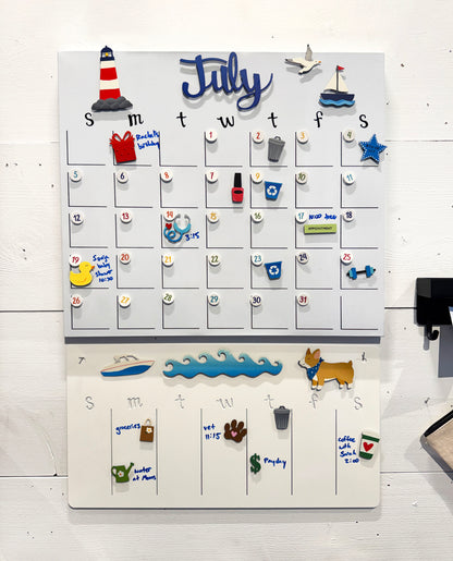 Perpetual Weekly Calendar 9x17