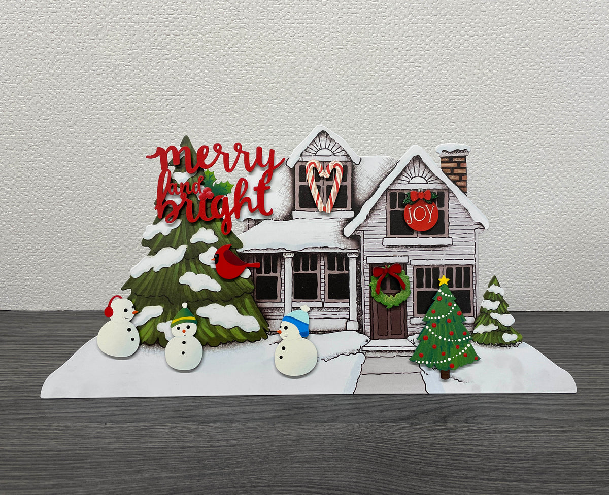 „Merry &amp;amp; Bright“-Magnet