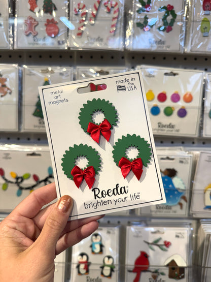 Wreath Magnets S/3