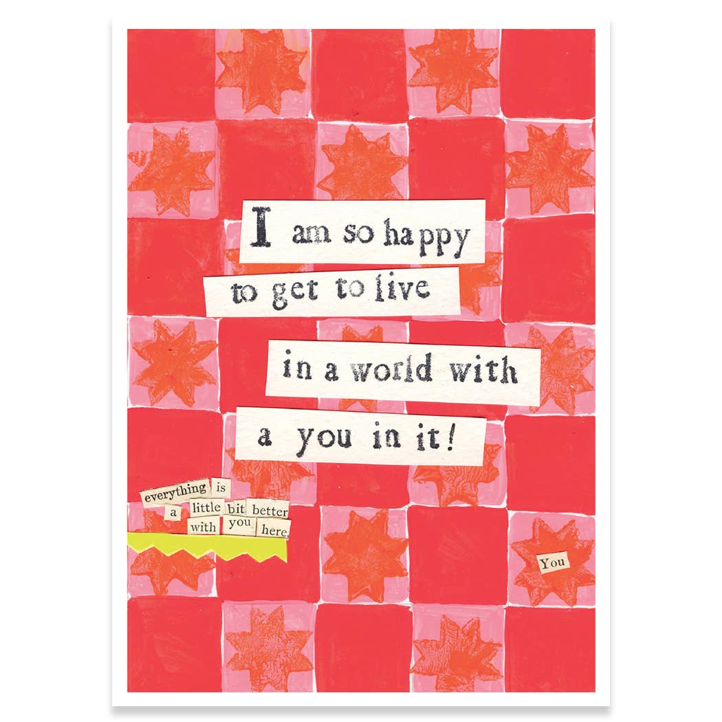 With You In It Friendship Card