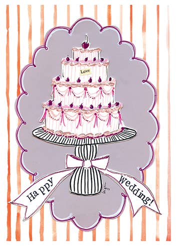 Happy Wedding Greeting Card