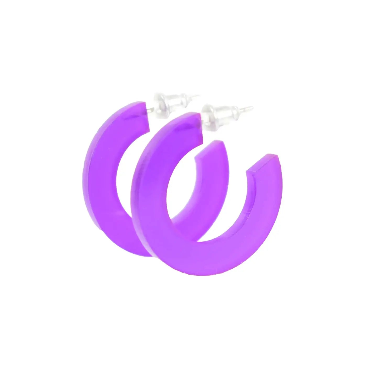 Mini Hoop Earrings (1")