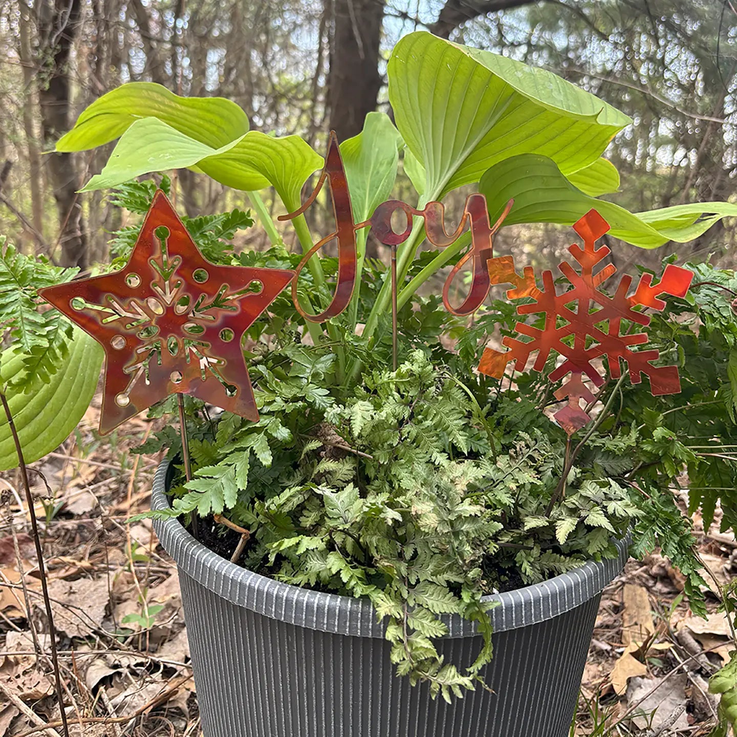 Star Copper Pot Stake