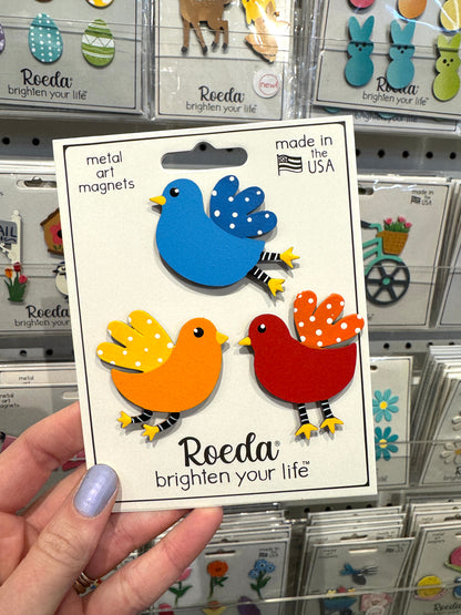 Bird Magnets S/3