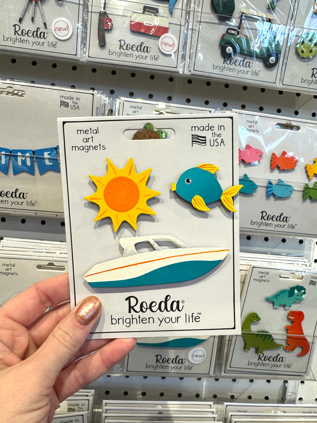 Summer Boating Magnets S/3