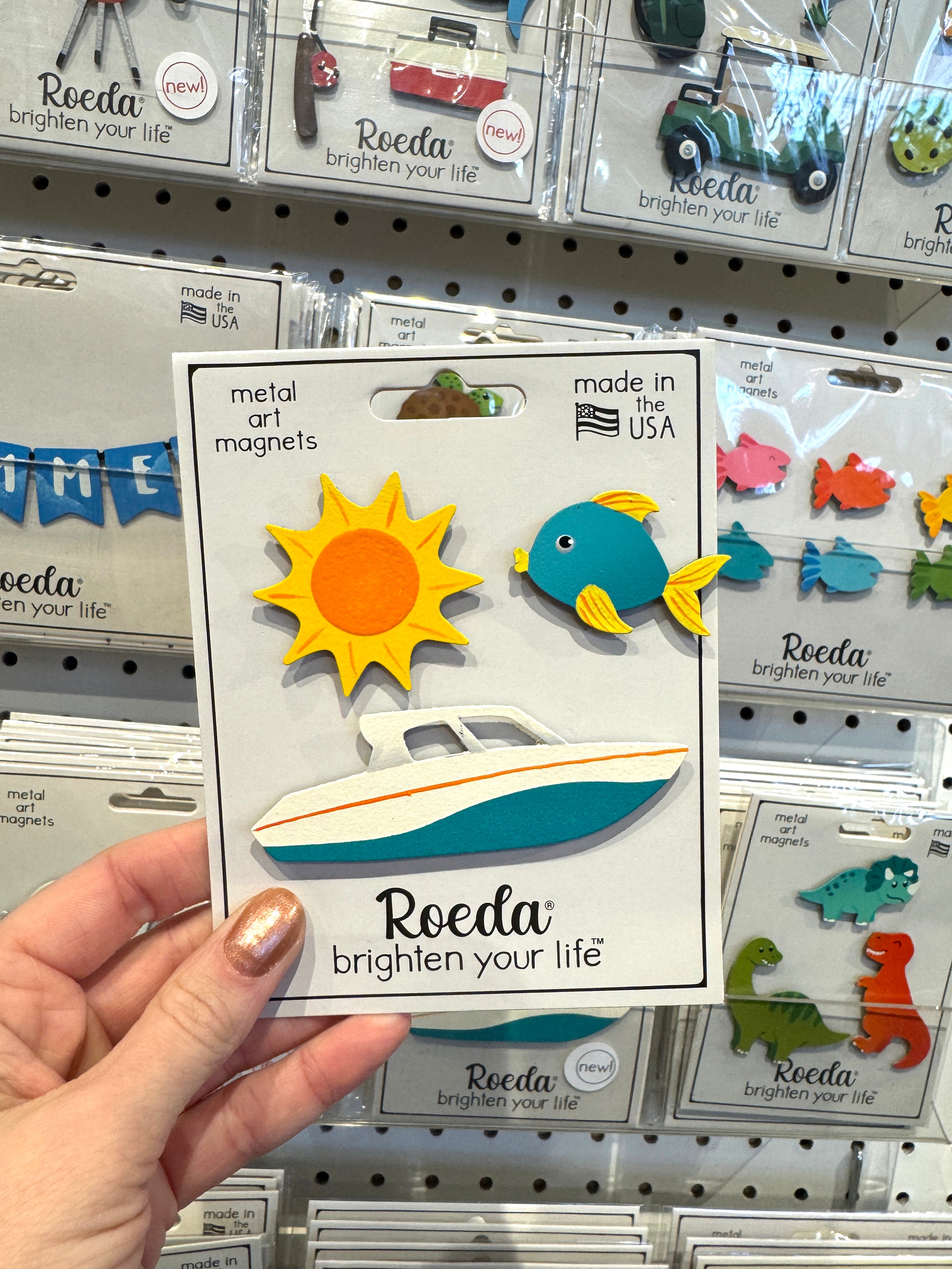 Summer Boating Magnets S/3