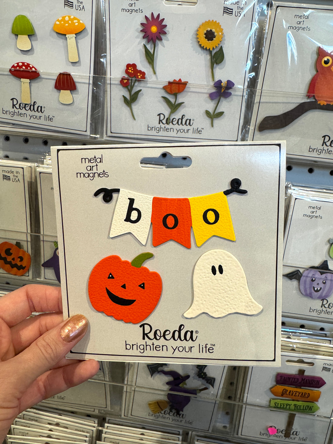 Halloween Magnets S/3
