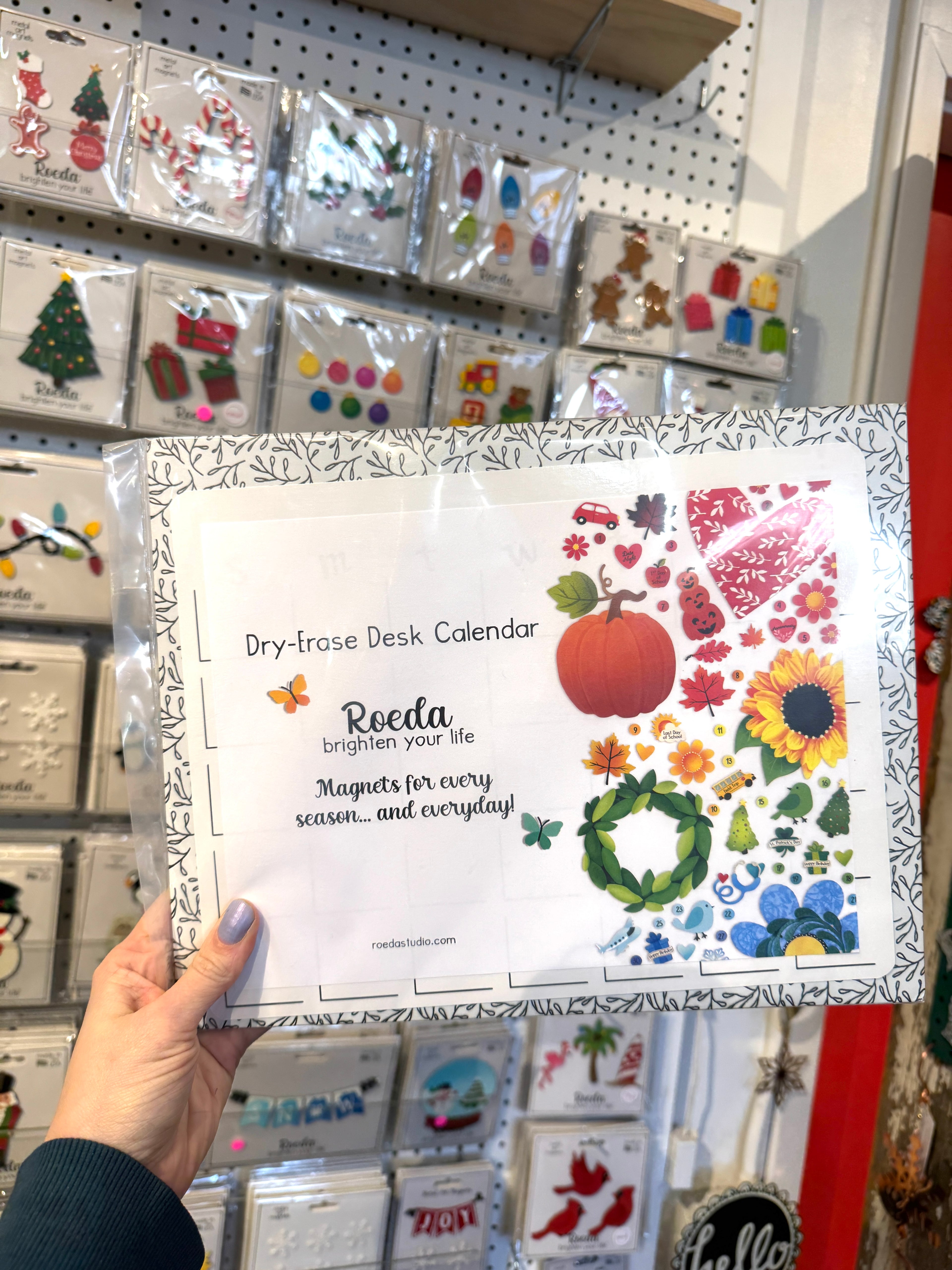 Dry Erase Calendar w/ Desk Easel Bundle