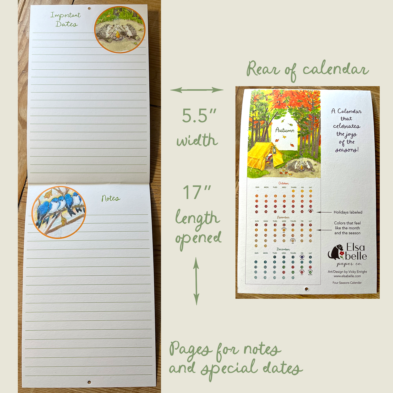 Seasonal Calendar